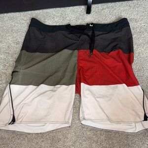 Men's Multicolor Casual Shorts